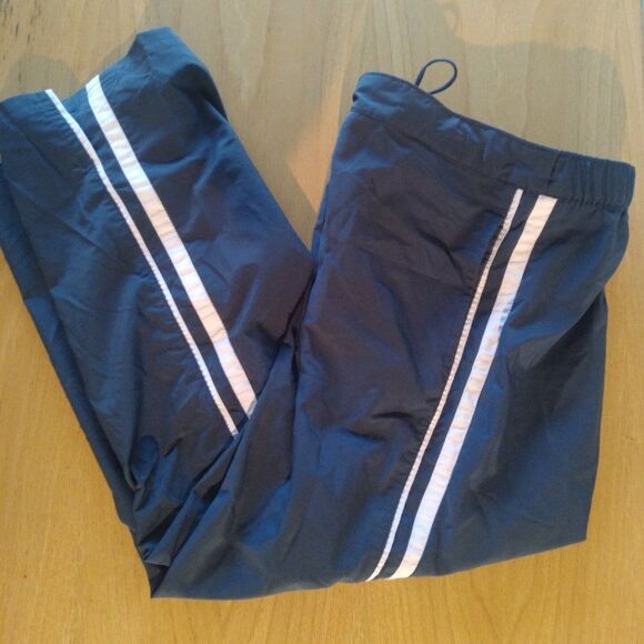 Vintage Nike Striped Winds Pants Joggers Trainers - Picture 1 of 9